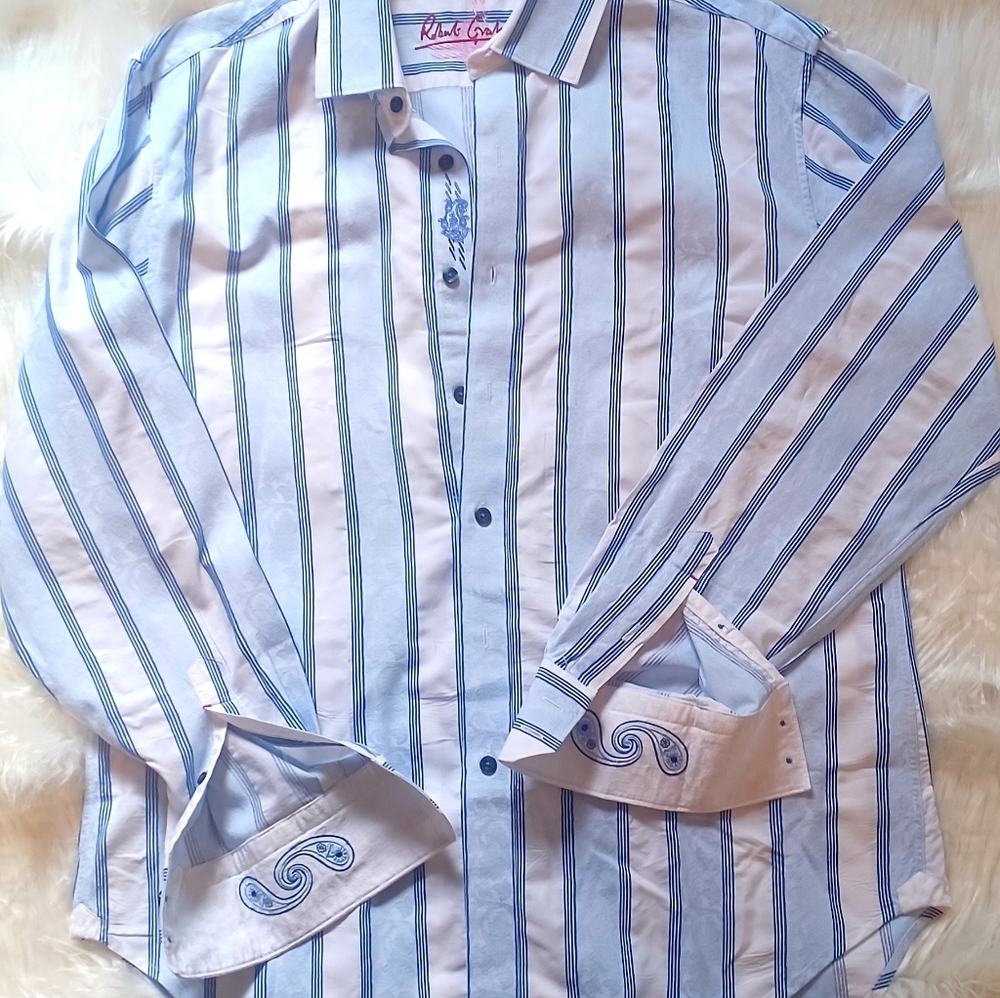 Robert Grahm Button down Size Large
